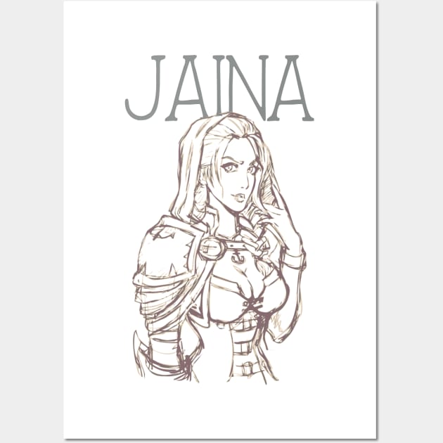 Jaina Proudmoore Wall Art by ShawnaMac